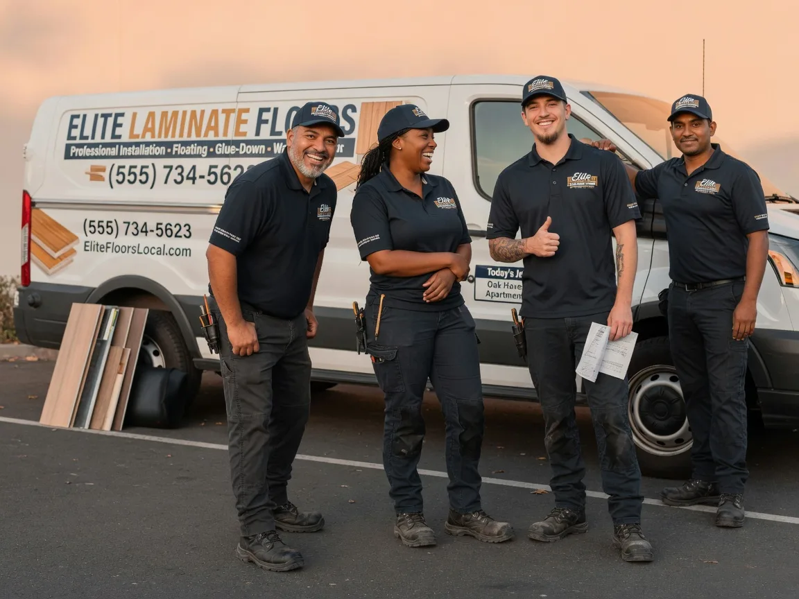 Laminate flooring installation company in Bladensburg, OH